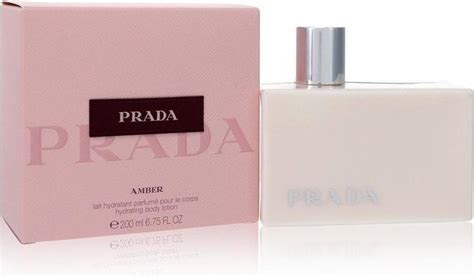 prada amber hydrating body lotion 200ml|prada amber body cream.